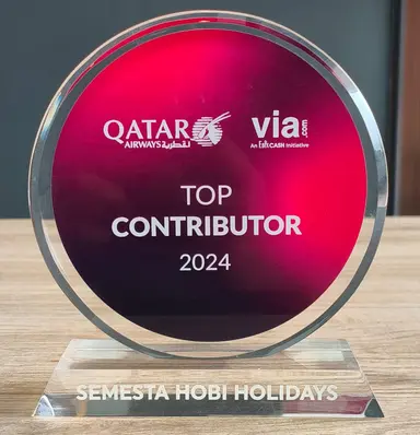 Top Contributor Qatar Airways 2024 award